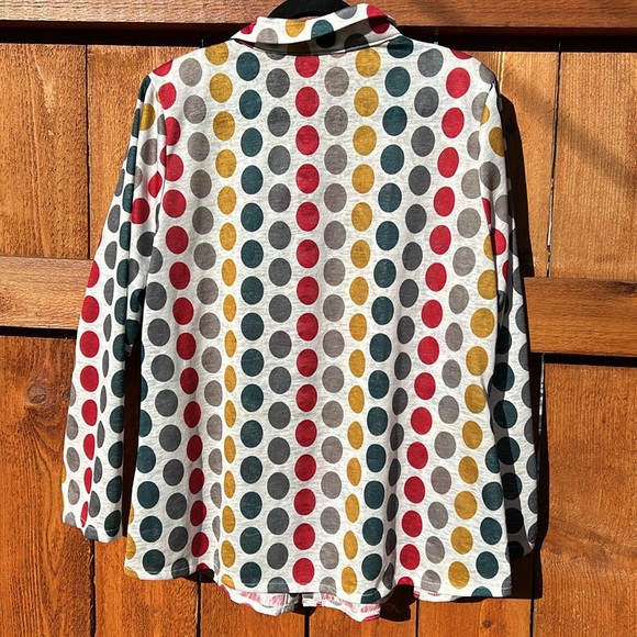 EUC Trisha Tyler Dots Blouse. XL - Picture 6 of 7